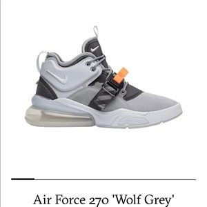Nike Air Force 270 Wolf Grey Deadstock